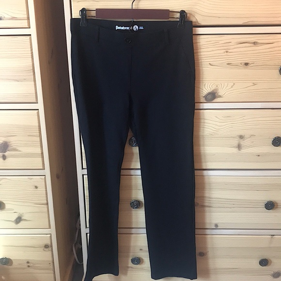 Betabrand Classic Straight Leg Dress Yoga Pants - Picture 2 of 8